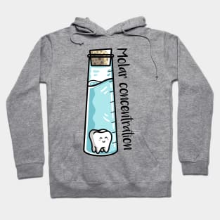 Molar Concentration Chemistry Joke Hoodie